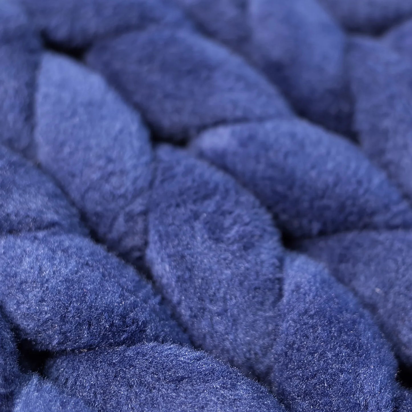 Weighted Knitted Blanket Handmade Minky Chunky Throw Blanket Soft And Breathable - 3 sizes available